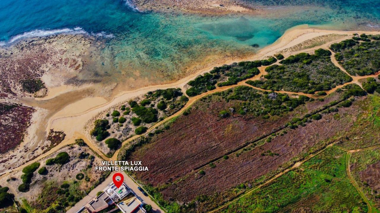 Villette Lux Fronte Spiaggia - Torre Pali Exterior photo